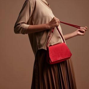 BE HOLD Hex Bag - Corallo Red HANDBAG - Zabecca Living