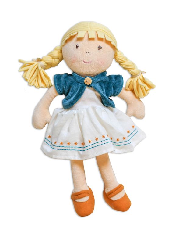 BONIKKA Organic Lily Doll with Blonde Hair TODDLER (1-3 Yrs) - Zabecca Living
