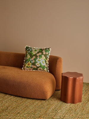 BONNIE & NEIL Buttercup Olive Linen Cushion Cushion - Zabecca Living