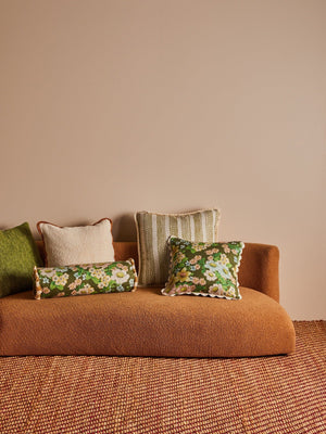 BONNIE & NEIL Buttercup Olive Linen Cushion Cushion - Zabecca Living