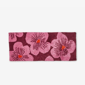 BONNIE & NEIL Jardin Pink Long Bath Mat BATHROOM - Zabecca Living