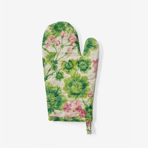 BONNIE & NEIL Linen Oven Mitt - Geranium Multi - Zabecca Living