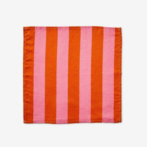 BONNIE & NEIL Linen Tea Towel - Bold Stripe Sorbet - Zabecca Living