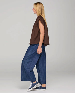 BOOM SHANKAR Danika Top - Ground Coffee WOMENS TOP - Zabecca Living