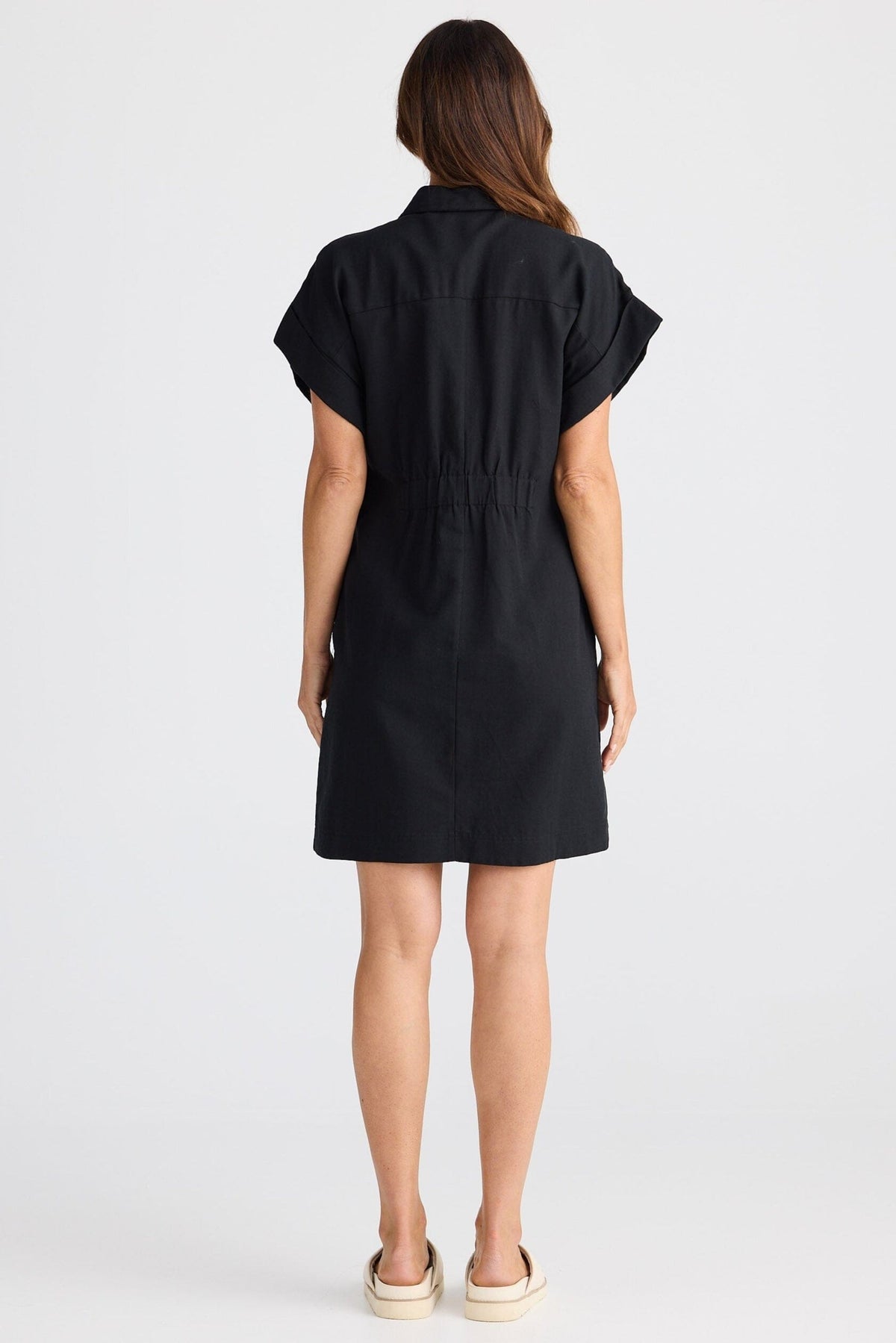 BRAVE AND TRUE Charli Dress - Black Dress - Zabecca Living