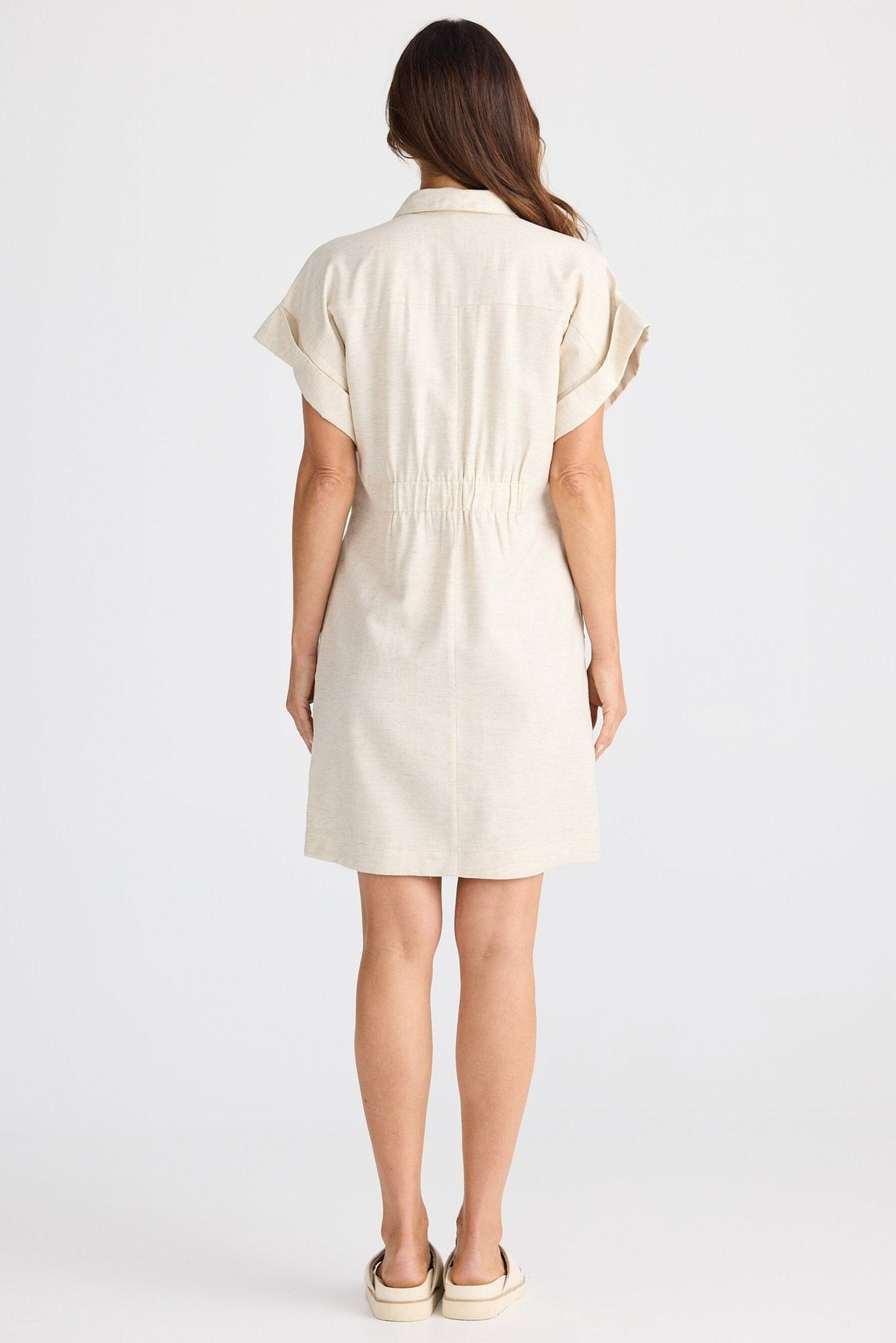 BRAVE AND TRUE Charli Dress - Natural Dress - Zabecca Living