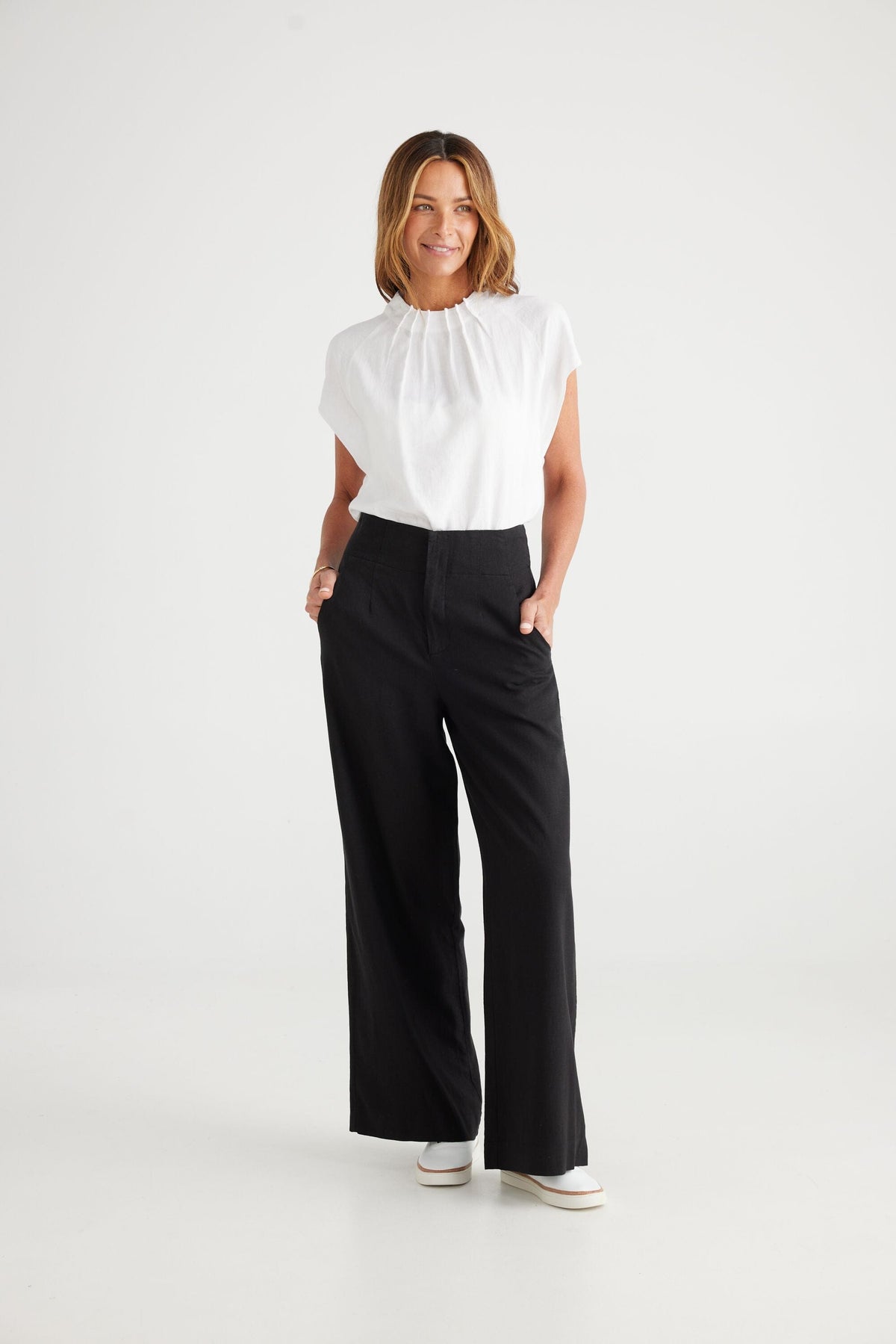 BRAVE AND TRUE Dana Pants - Black PANTS - Zabecca Living