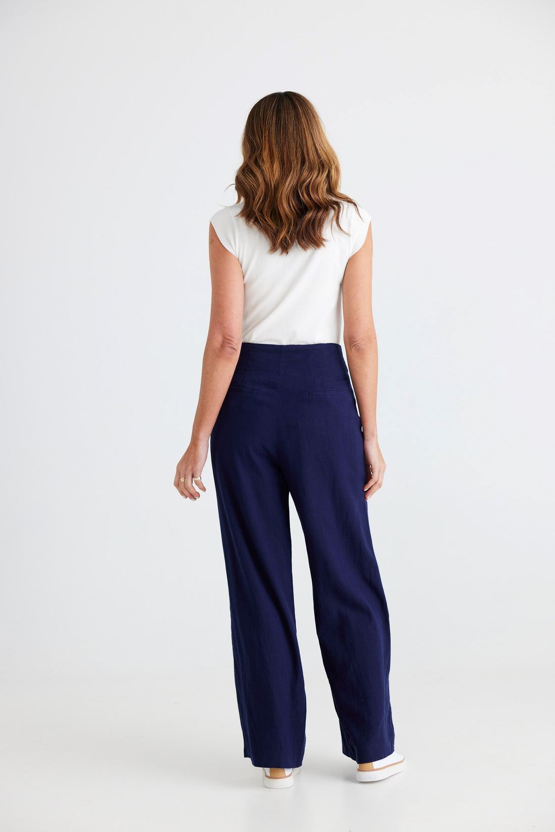 BRAVE AND TRUE Dana Pants - Navy PANTS - Zabecca Living