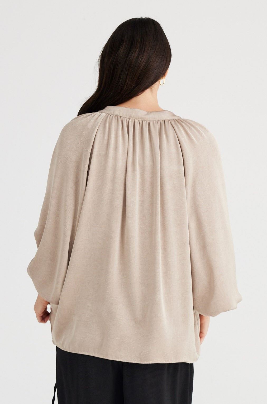 BRAVE AND TRUE Diego Top - Oyster Shirts &amp; Blouses - Zabecca Living