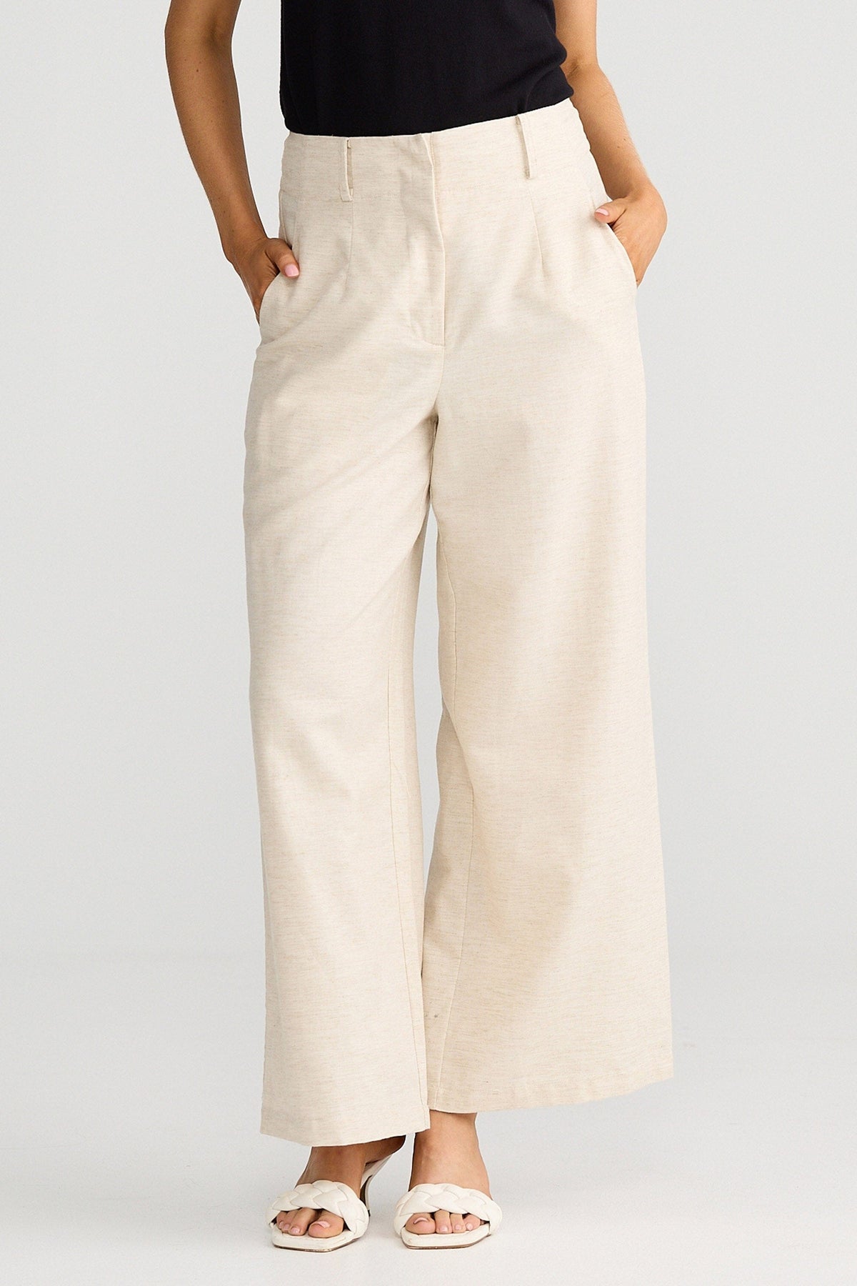 BRAVE AND TRUE Dover Pant - Natural PANTS - Zabecca Living