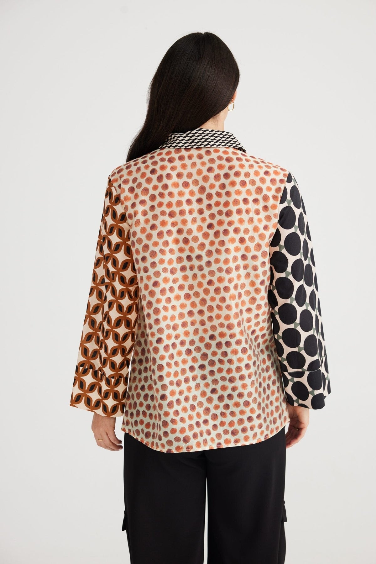 BRAVE AND TRUE Lucy Shirt - Gingerbread Shirts & Blouses - Zabecca Living