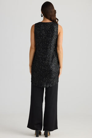 BRAVE AND TRUE Numinous Top - Black Tank - Zabecca Living