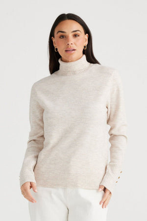 BRAVE AND TRUE Pilot Knit - Natural Jumpers + Knitwear - Zabecca Living