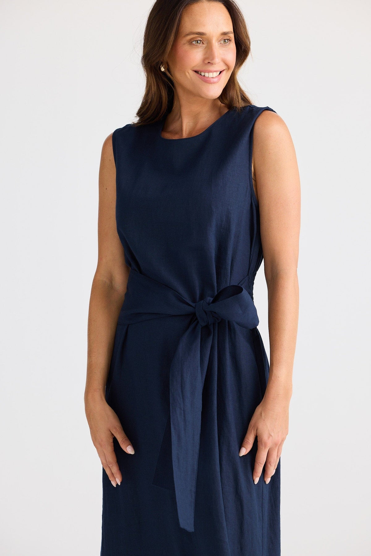 BRAVE AND TRUE Turning Point Dress - Navy Dress - Zabecca Living