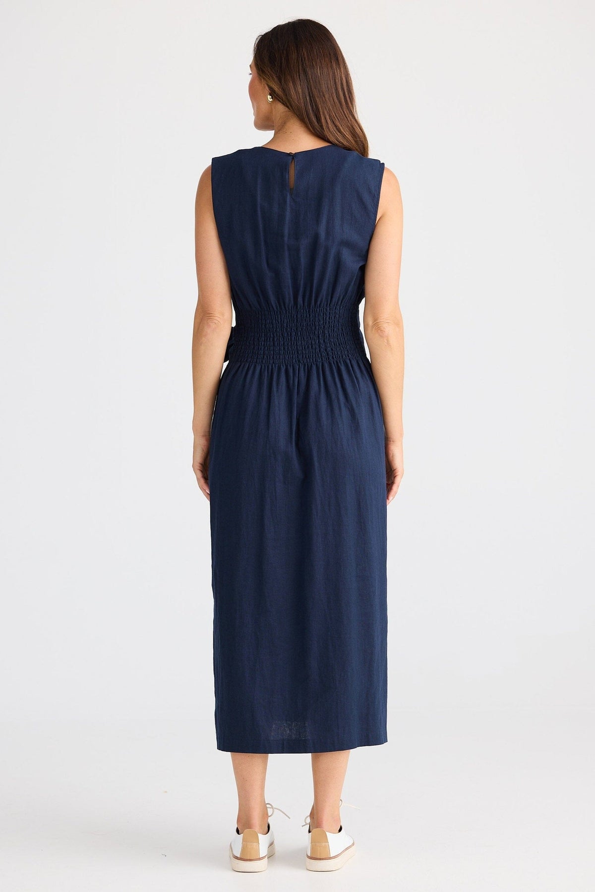 BRAVE AND TRUE Turning Point Dress - Navy Dress - Zabecca Living