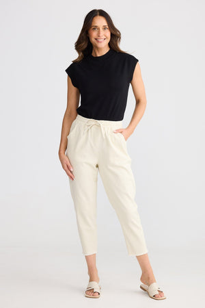 BRAVE AND TRUE Wayfarer Pant - Bone PANTS - Zabecca Living