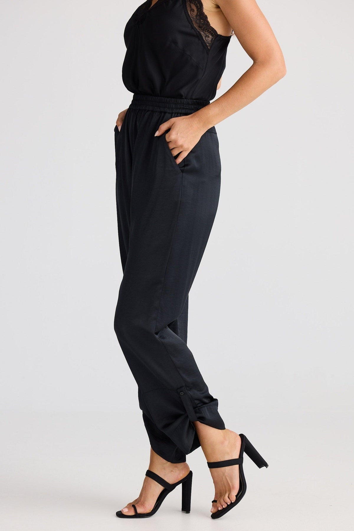 BRAVE AND TRUE Wonderland Pant - Black PANTS - Zabecca Living