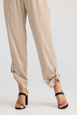 BRAVE AND TRUE Wonderland Pant - Stone Taupe PANTS - Zabecca Living