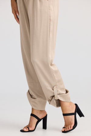 BRAVE AND TRUE Wonderland Pant - Stone Taupe PANTS - Zabecca Living