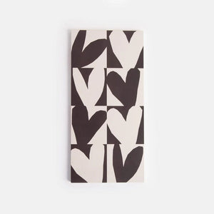 CAROLINE GARDNER List Pad - Pink Checkmate Heart Notebooks - Zabecca Living