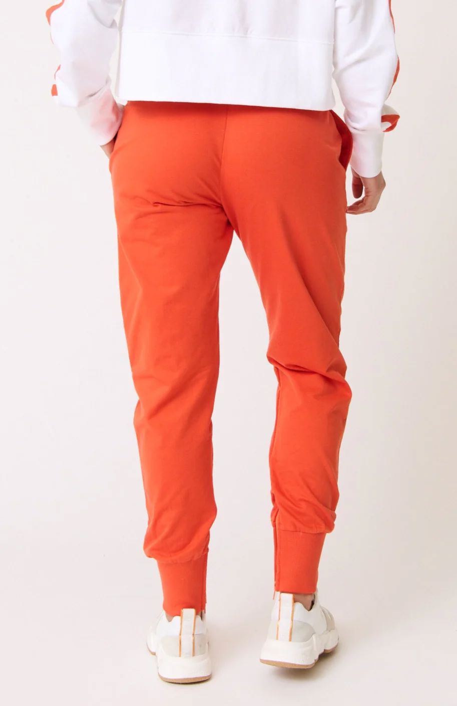 CARTEL &amp; WILLOW Blake Track Pant - Mandarin JOGGER - Zabecca Living