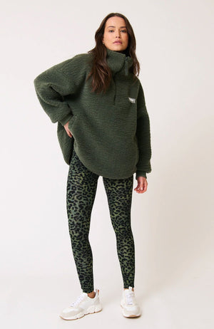 CARTEL & WILLOW Celeste Pullover - Thyme Jacket - Zabecca Living