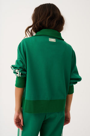 CARTEL & WILLOW Corey Zip Through Sweater - Tide Jumpers + Knitwear - Zabecca Living