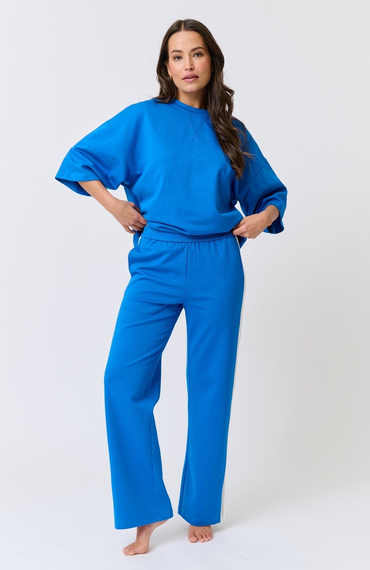 CARTEL &amp; WILLOW Isobel Pant - Cobalt PANTS - Zabecca Living