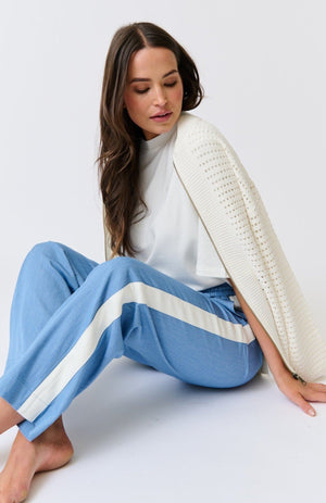 CARTEL & WILLOW Leo Pant - Chambray PANTS - Zabecca Living