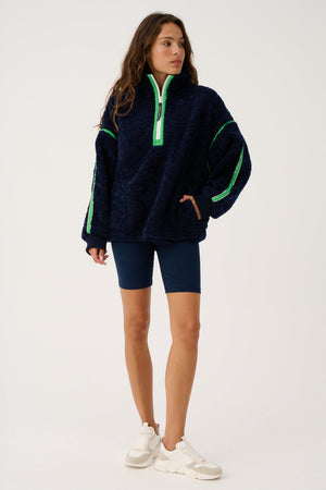 CARTEL & WILLOW Margot Pullover - Marine Jacket - Zabecca Living