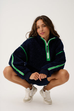 CARTEL & WILLOW Margot Pullover - Marine Jacket - Zabecca Living