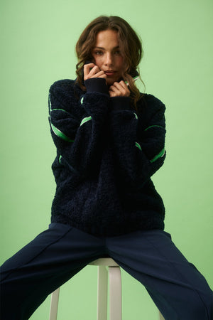 CARTEL & WILLOW Margot Pullover - Marine Jacket - Zabecca Living