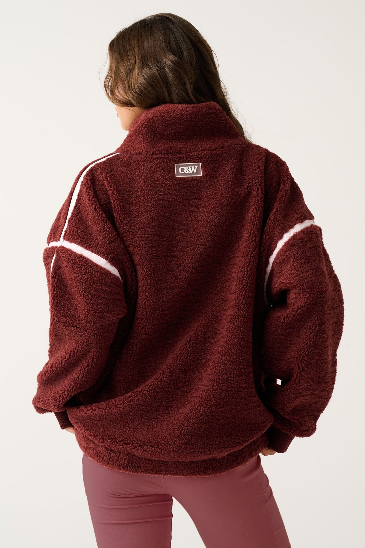 CARTEL &amp; WILLOW Margot Pullover - Mulberry Jacket - Zabecca Living