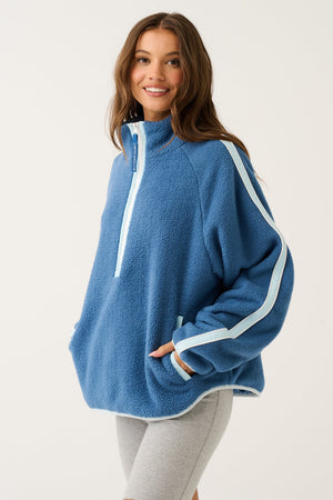 CARTEL & WILLOW Matilda Pullover - Ink Jacket - Zabecca Living