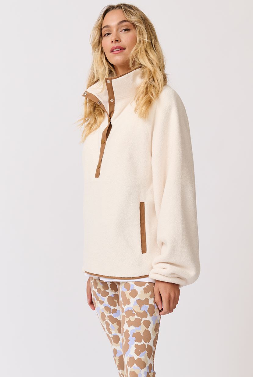 CARTEL & WILLOW Mattie Pullover - Vanilla SWEATER - Zabecca Living