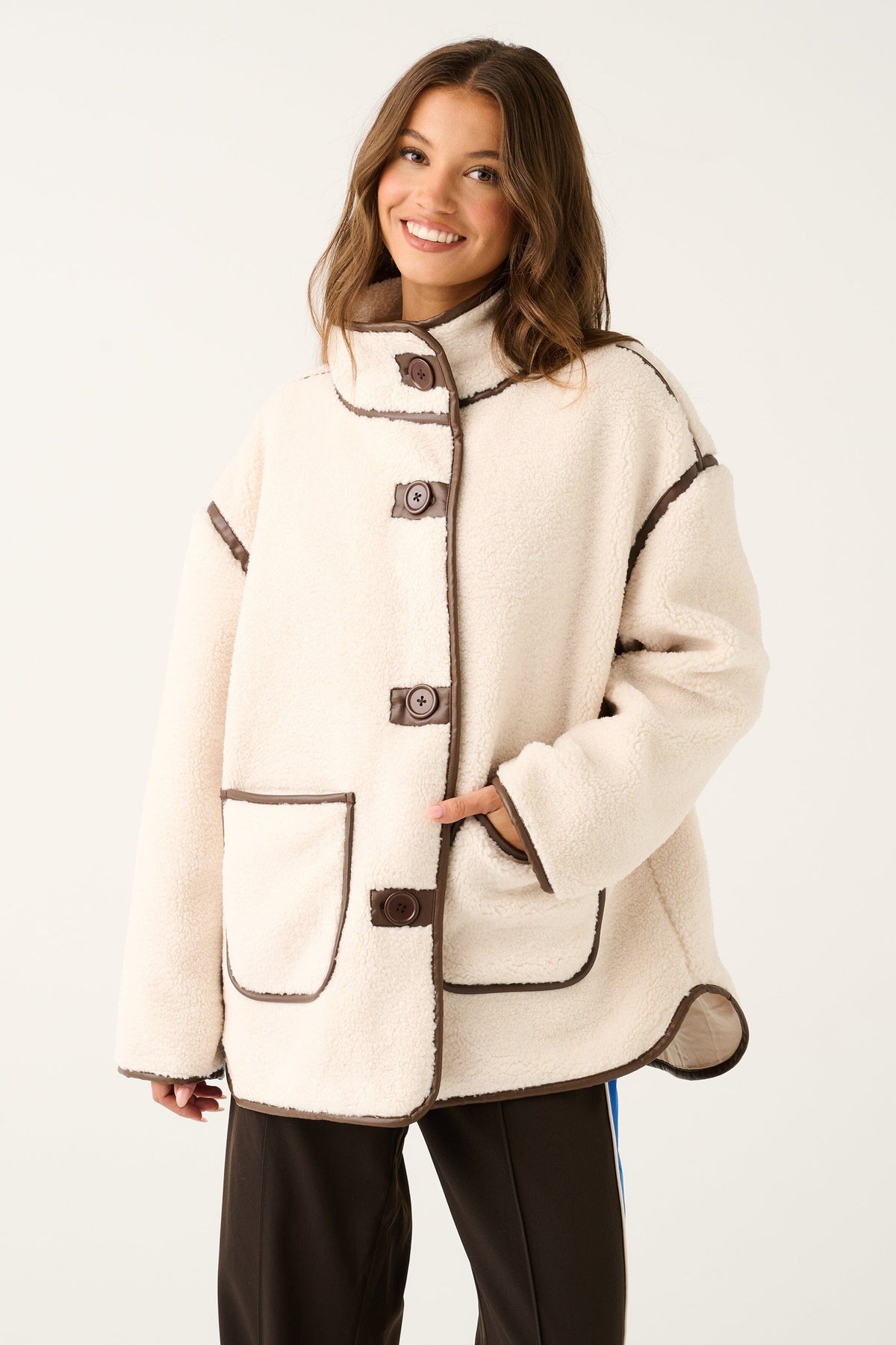CARTEL & WILLOW Micah Jacket - Cream Jackets - Zabecca Living