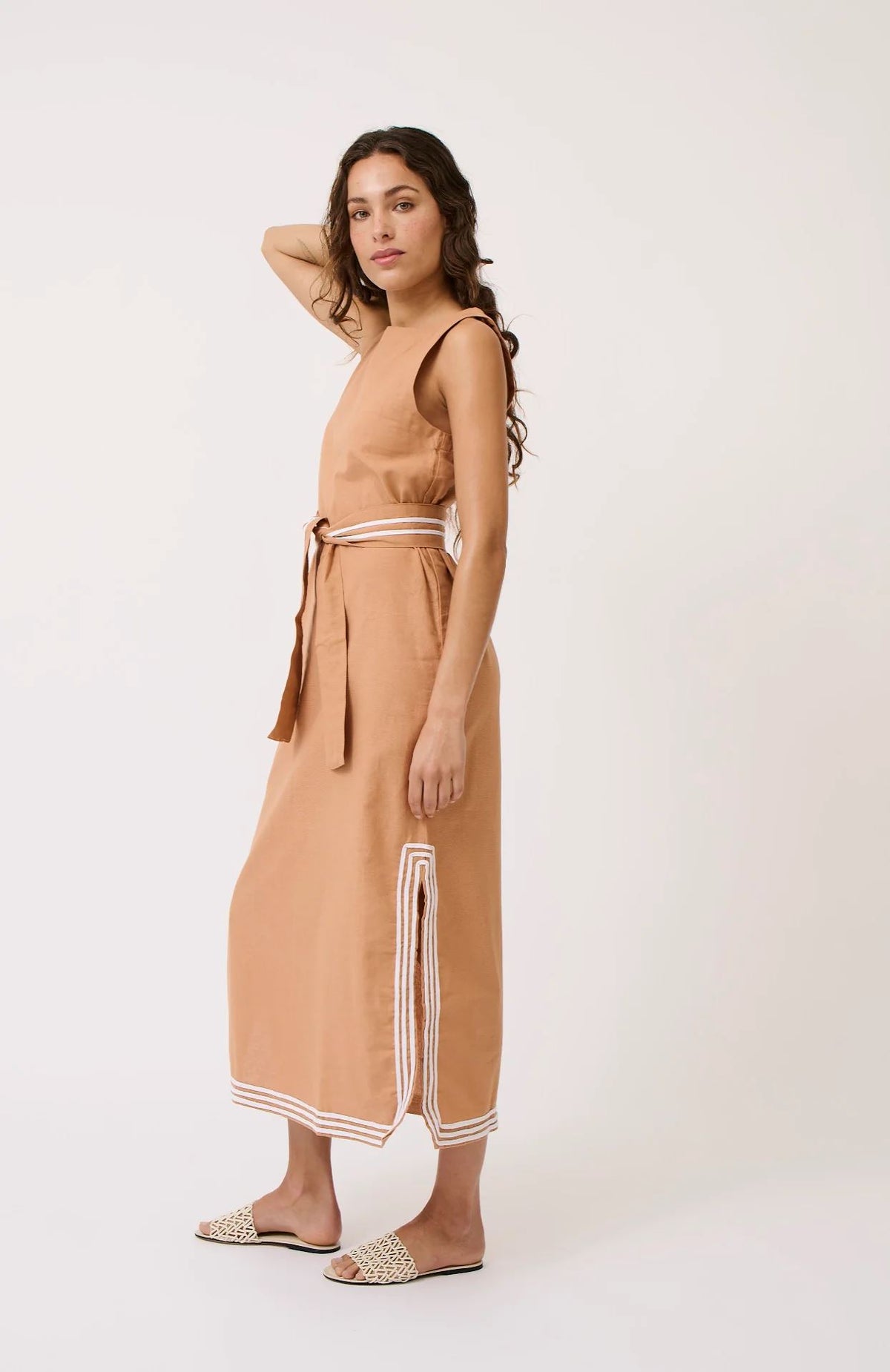 CARTEL &amp; WILLOW Miley Dress - Cinnamon Dress - Zabecca Living