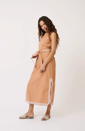 CARTEL & WILLOW Miley Dress - Cinnamon Dress - Zabecca Living