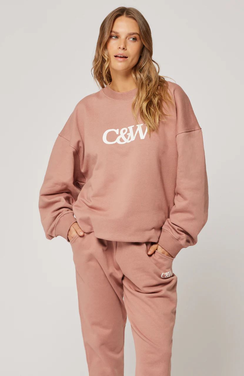 CARTEL &amp; WILLOW Nina Sweater - Coffee Rose SWEATER - Zabecca Living