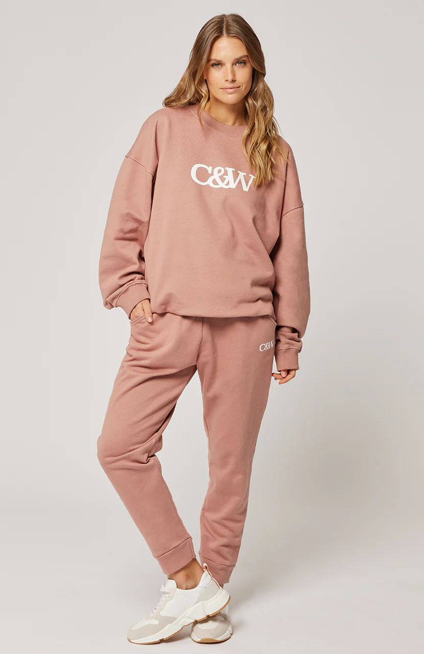 CARTEL &amp; WILLOW Nina Sweater - Coffee Rose SWEATER - Zabecca Living