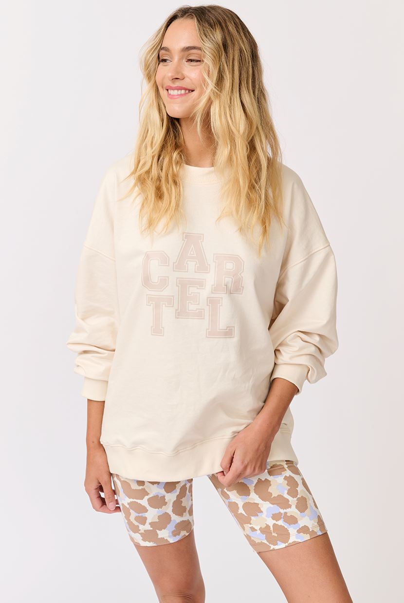 CARTEL & WILLOW Nina Sweater - Vanilla SWEATER - Zabecca Living