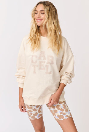 CARTEL & WILLOW Nina Sweater - Vanilla SWEATER - Zabecca Living