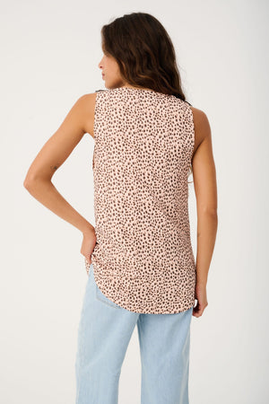 CARTEL & WILLOW Rita Cami - Ocelot SINGLETS AND CAMIS - Zabecca Living