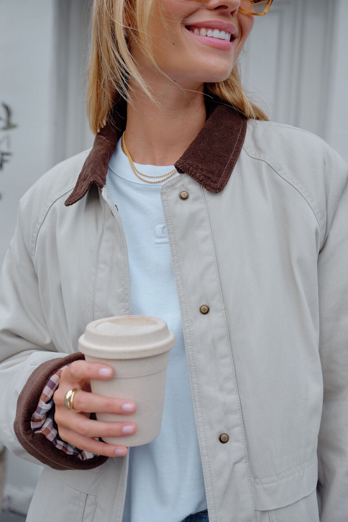 CERES LIFE Blair Barn Jacket - Birch Jacket - Zabecca Living