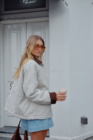 CERES LIFE Blair Barn Jacket - Birch Jacket - Zabecca Living
