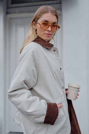 CERES LIFE Blair Barn Jacket - Birch Jacket - Zabecca Living