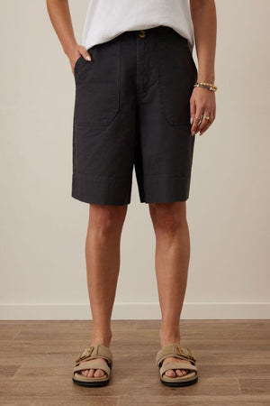 CERES LIFE Bronte Short - Washed Black SHORTS - Zabecca Living