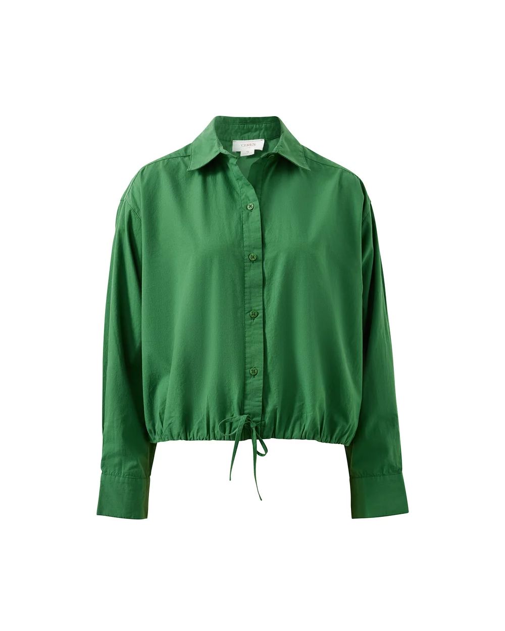 CERES LIFE Clover Tie Shirt - Basil Shirts & Blouses - Zabecca Living