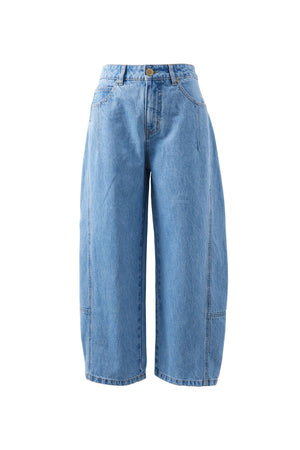CERES LIFE Demi Barrel Jean - Vintage Blue JEANS - Zabecca Living