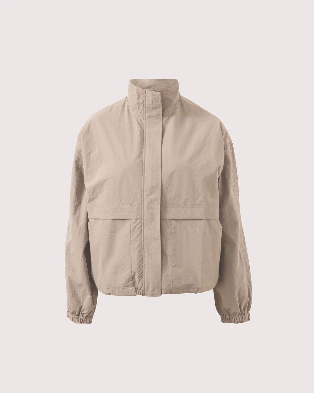 CERES LIFE Fletcher Funnel Bomber - Mushroom Jacket - Zabecca Living